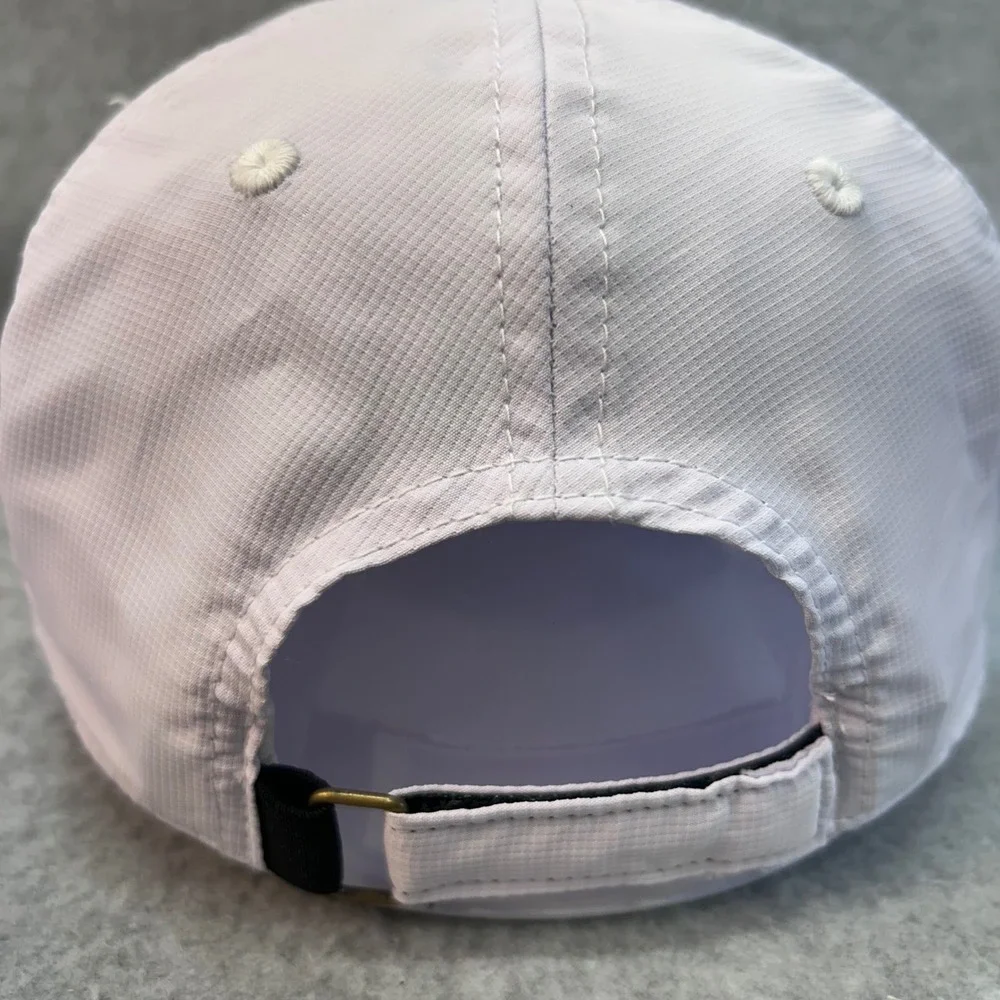 PGA National Sailboat Logo Mens White The Match Golf Hat Adjustable OSFM